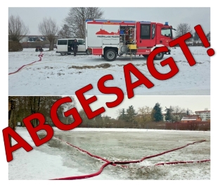 Eisfest abgesagt