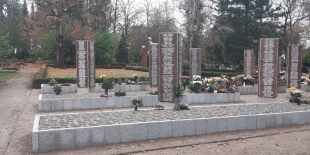Blumenablage Friedhof