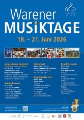 Plakat-Warener Musiktage 2026 Plakat-Warener Musiktage 2026