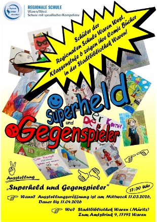 Comicausstellung 11.03.2026